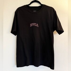 RVCA Black Short Sleeve Tee